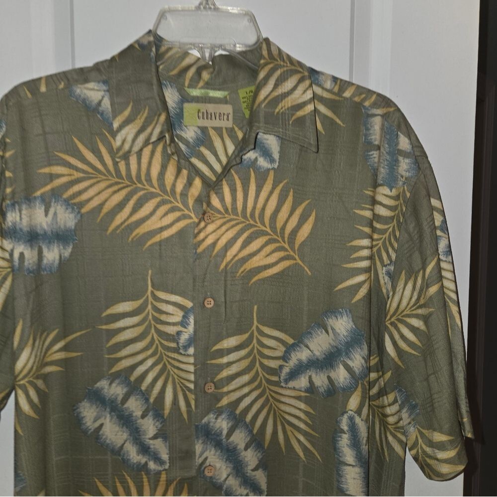 Cubavera Mens Tropical Hawiian Shirt - Picture 5 of 9